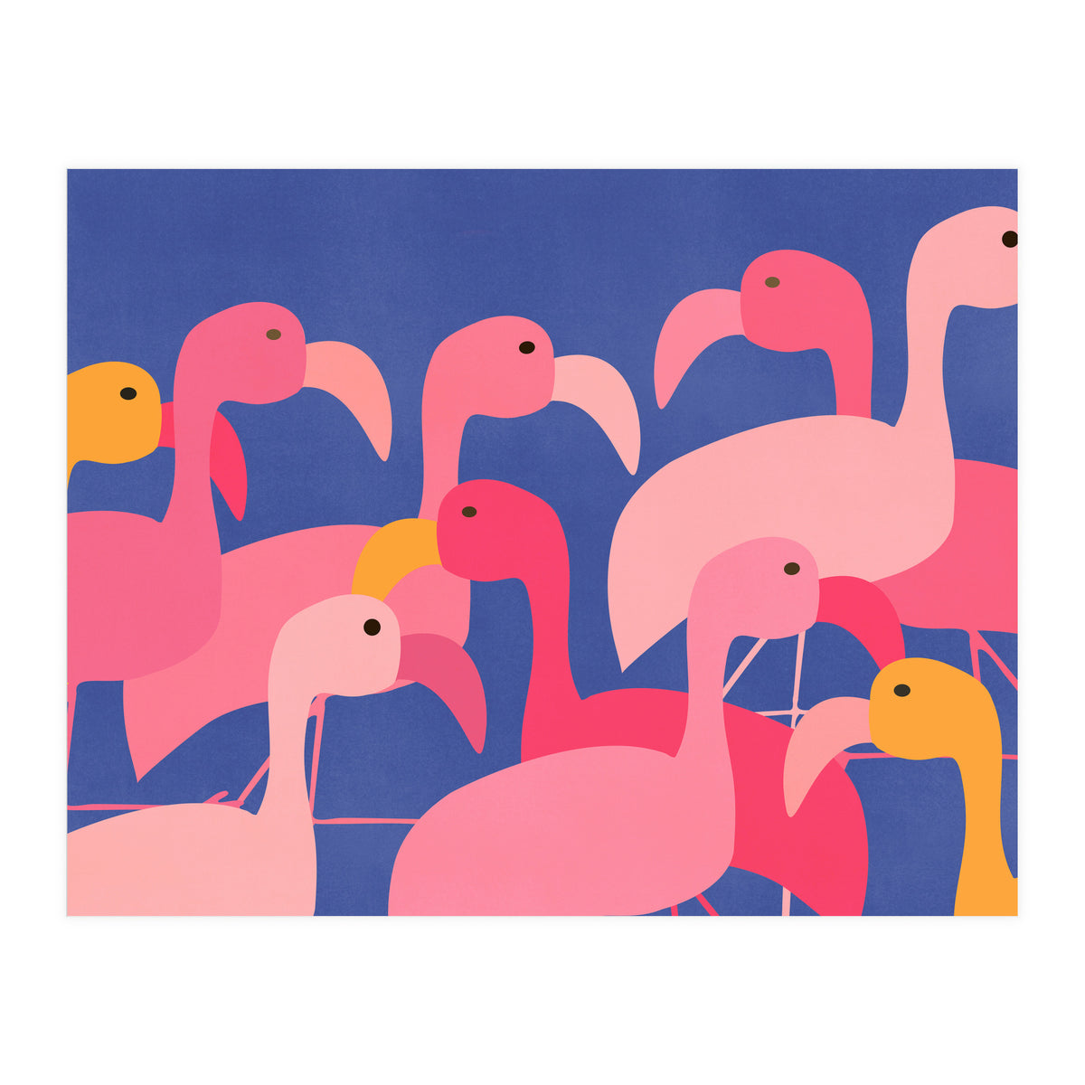 Flamingo Party (Print Only)