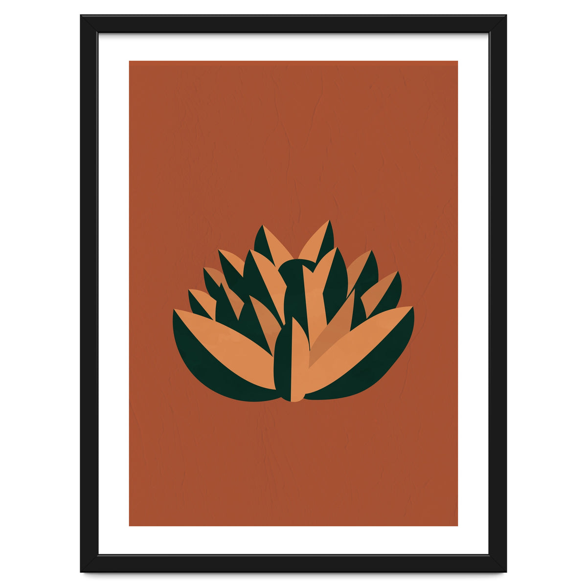 Bohemian Terracotta Flower