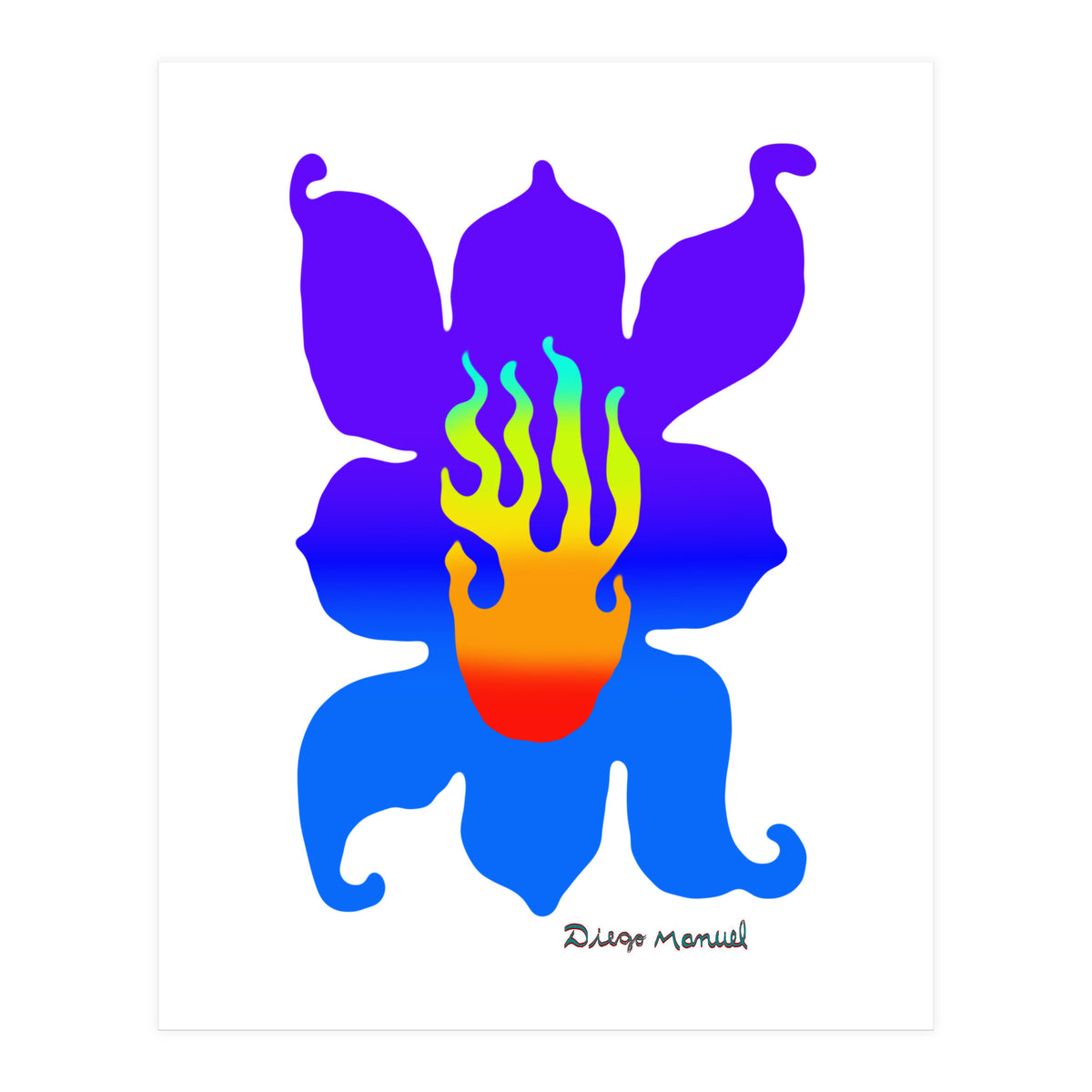 Fuego 113 Copia (Print Only)