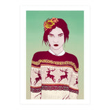 Sweater Weather Lady (Print Only) thumbnail