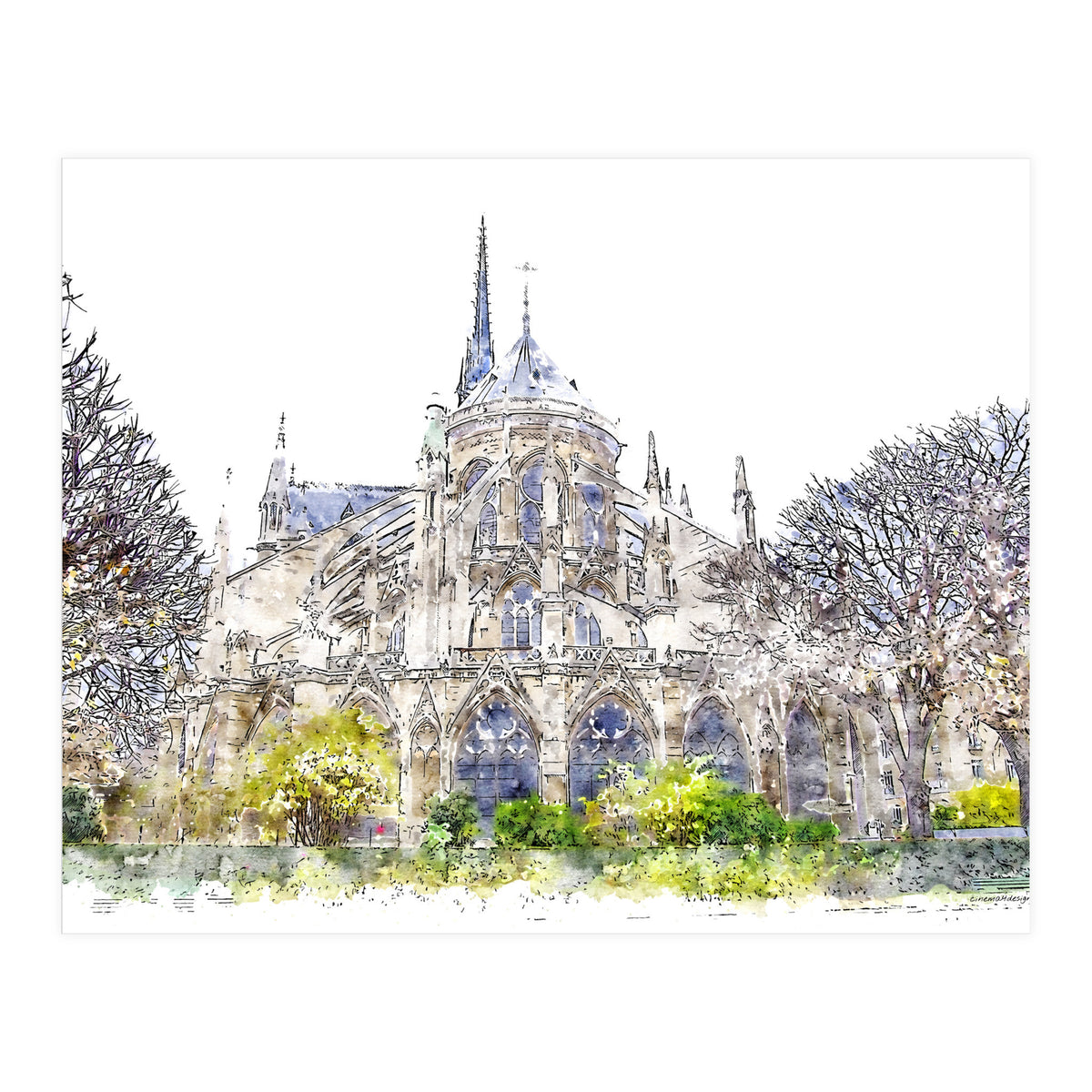 Notre-Dame de Paris (Print Only)
