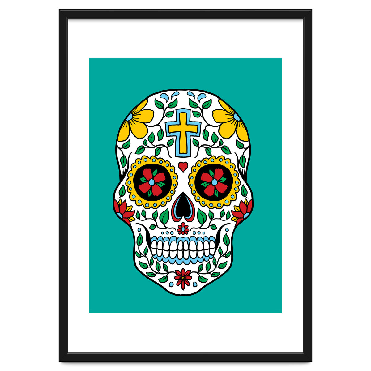 Colorful Skull III