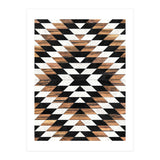 Urban Tribal Pattern No.13 - Aztec - Concrete and Wood (Print Only) thumbnail