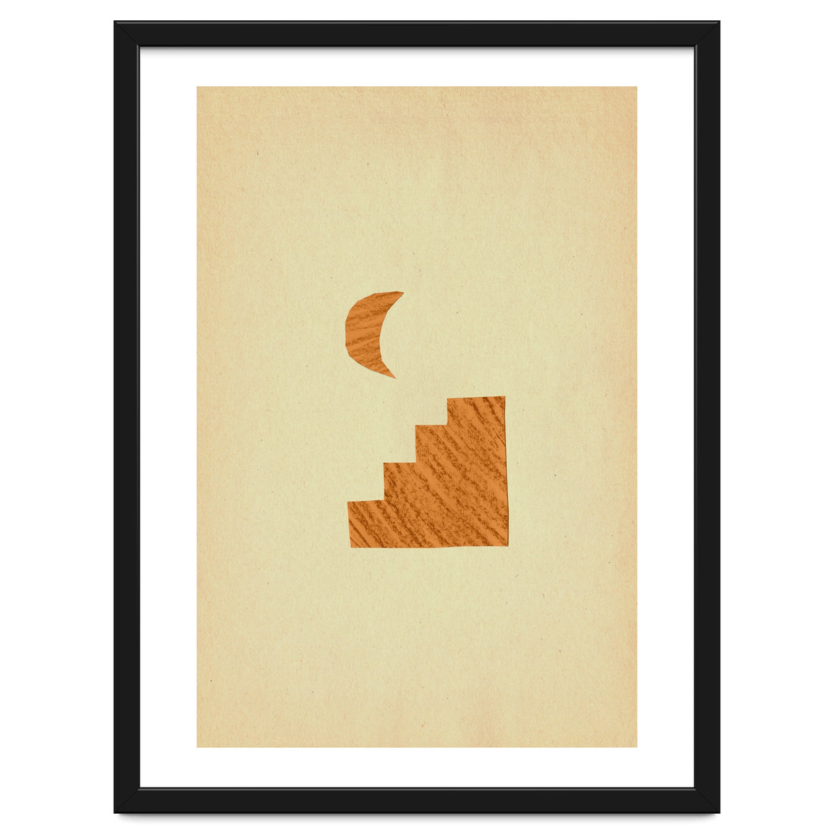 Minimalist moroccan landscape