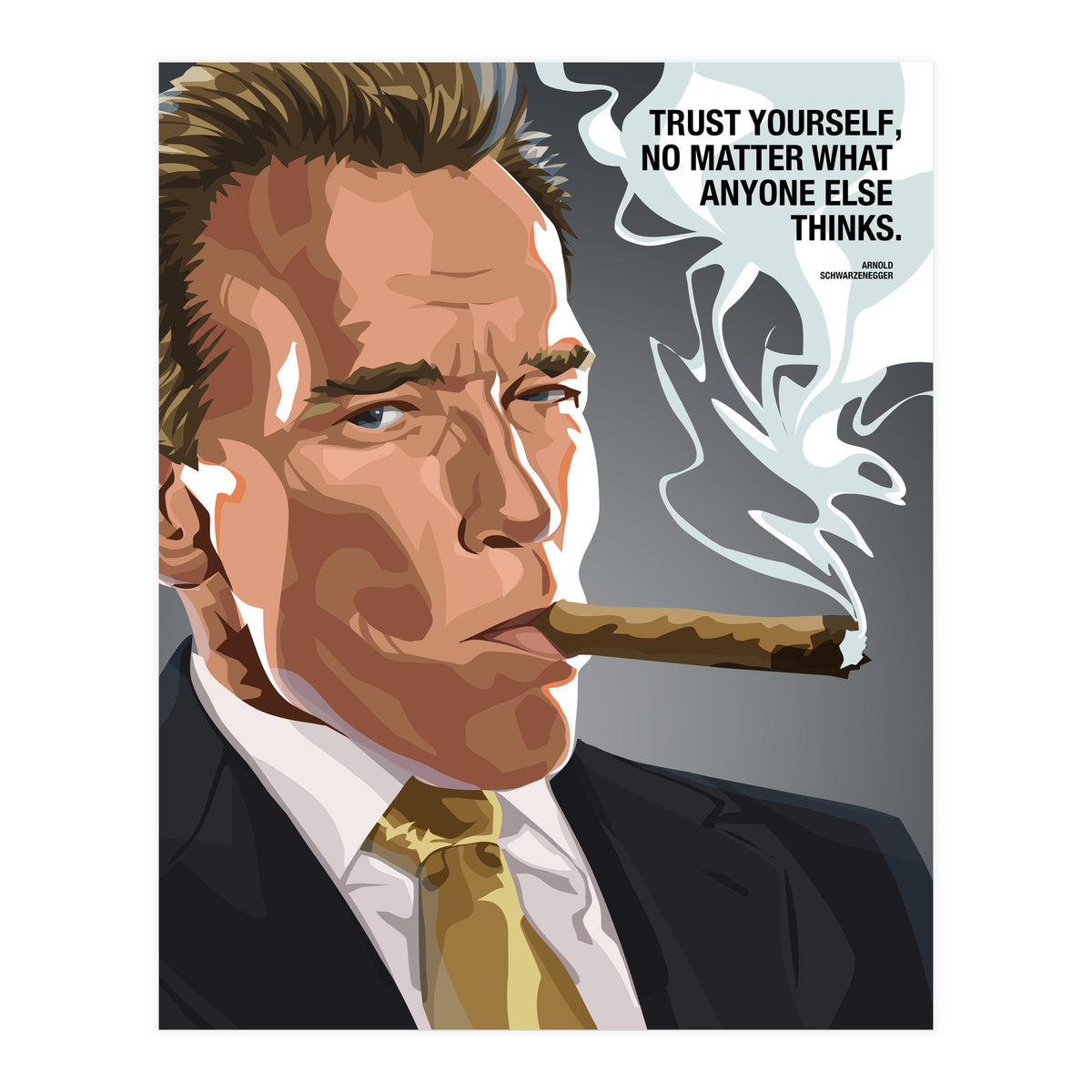 Arnold Schwarzenegger (Print Only)