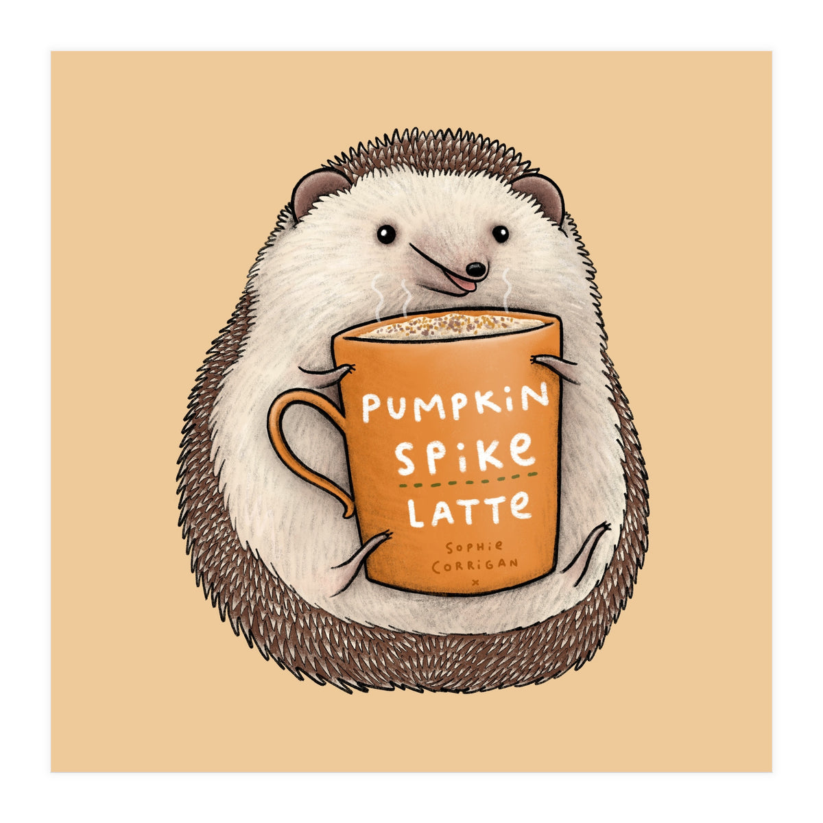 Pumpkin Spike Latte (Print Only)