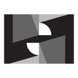 Geometric Shapes No. 11 - monochrome (Print Only) thumbnail