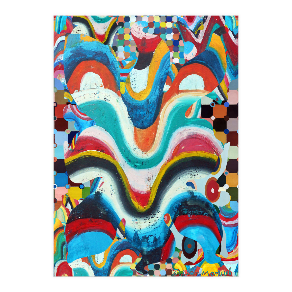 Pop Abstract 2023 Tapiz 78 (Print Only)