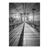 NEW YORK CITY Brooklyn Bridge (Print Only)