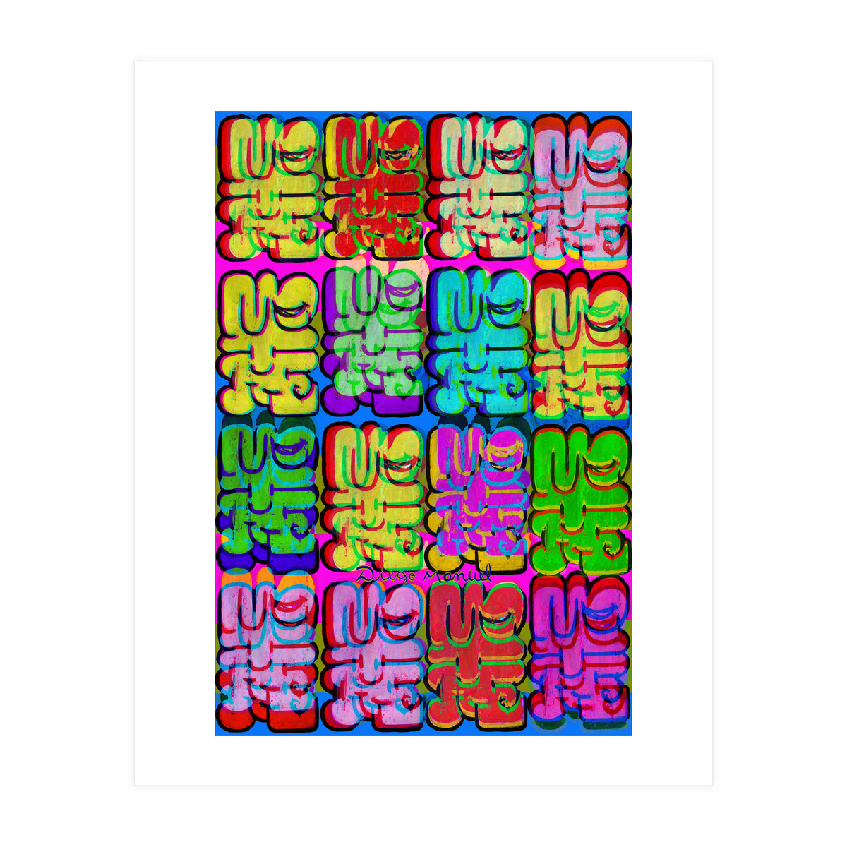 Graffitis 2021 Tapiz 122 (Print Only)