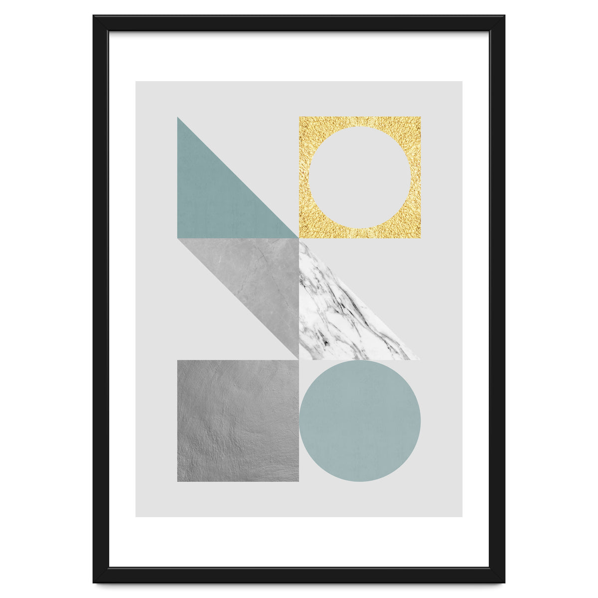 Marble and gold VIII