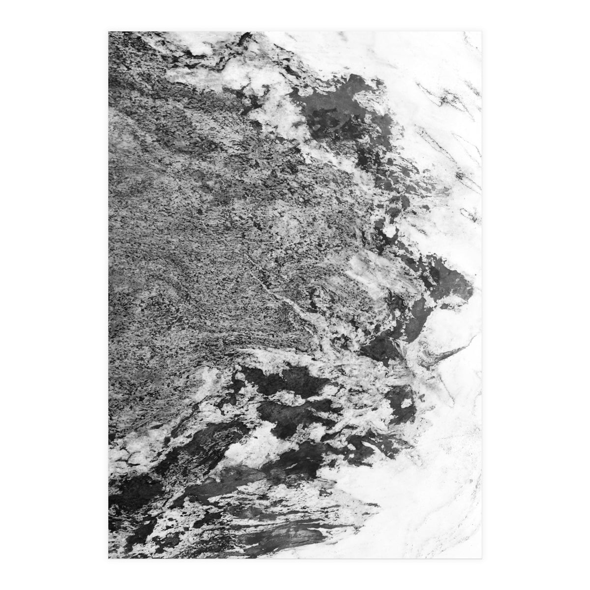 Marble Mountain Black and White I (Print Only)