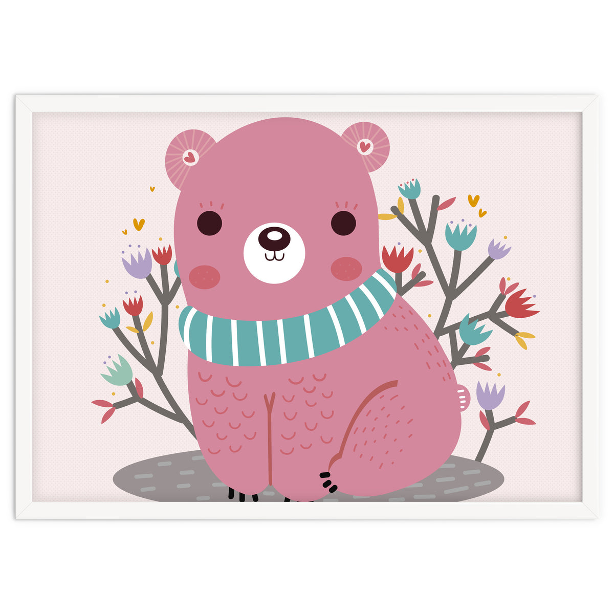 Pink bear