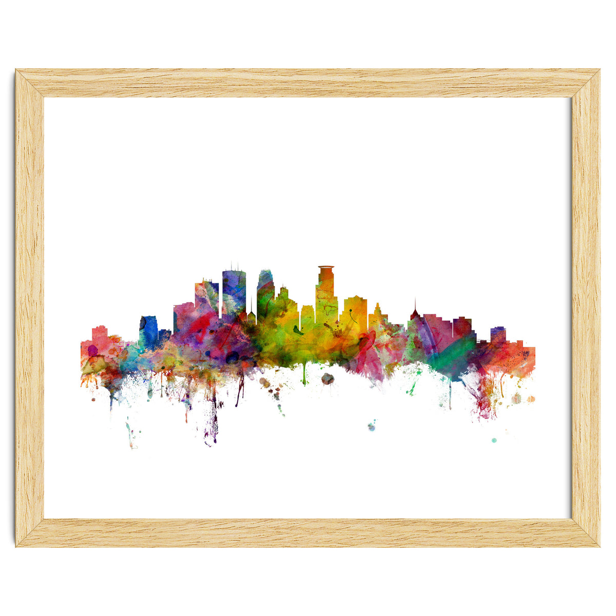 Minneapolis Minnesota Skyline