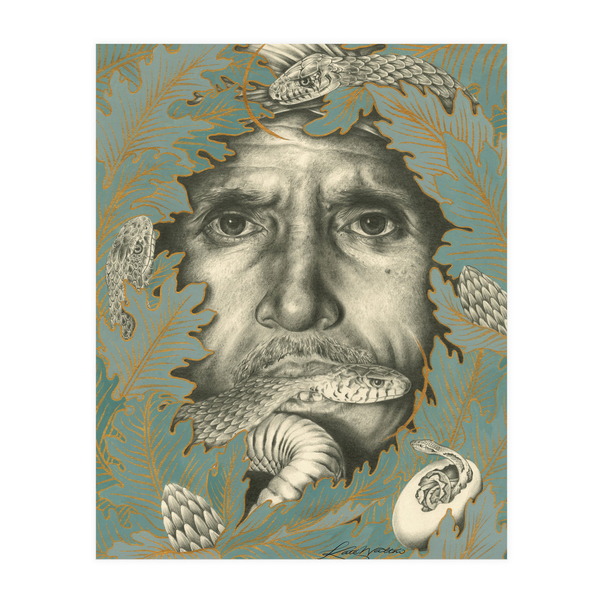 Snakecharmersigned (Print Only)