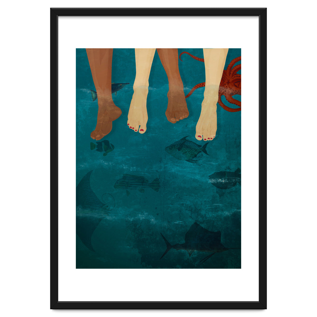 Sitting With The Fishes