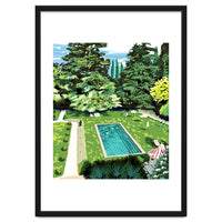 Life's Better Poolside | Vacation Travel Holiday Resort Swim | Architecture Summer Landscape