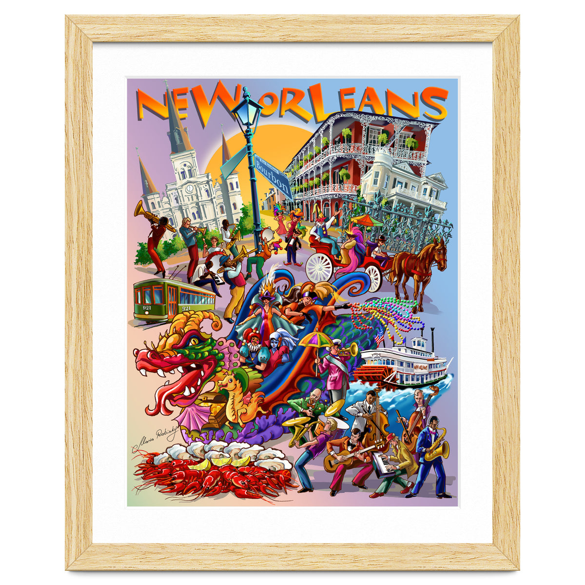 New Orleans Illustration