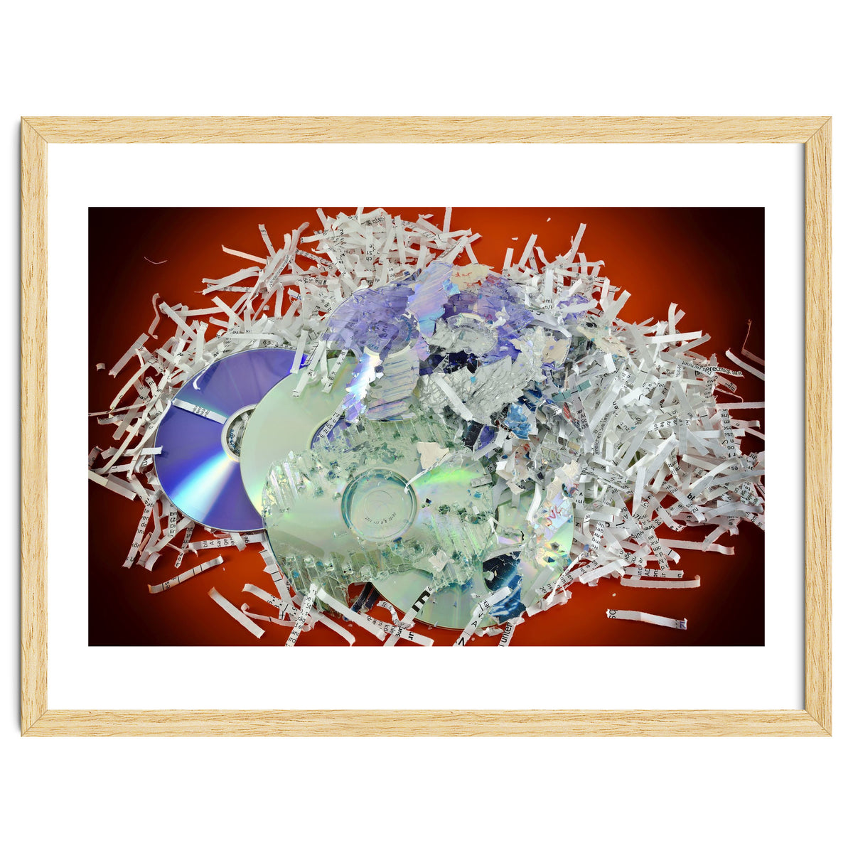 Destroyed information