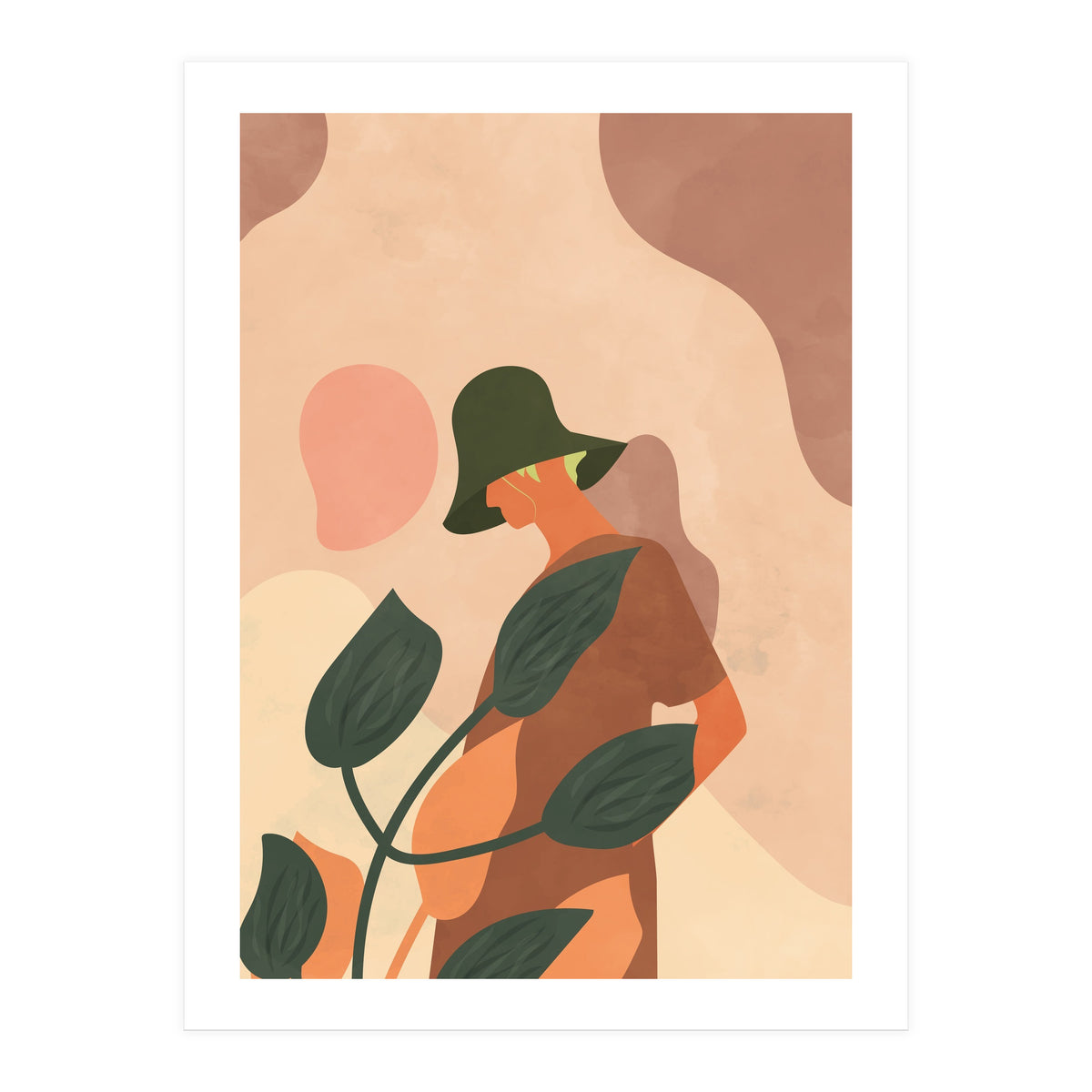 Female Bohemian Artwork (Print Only)