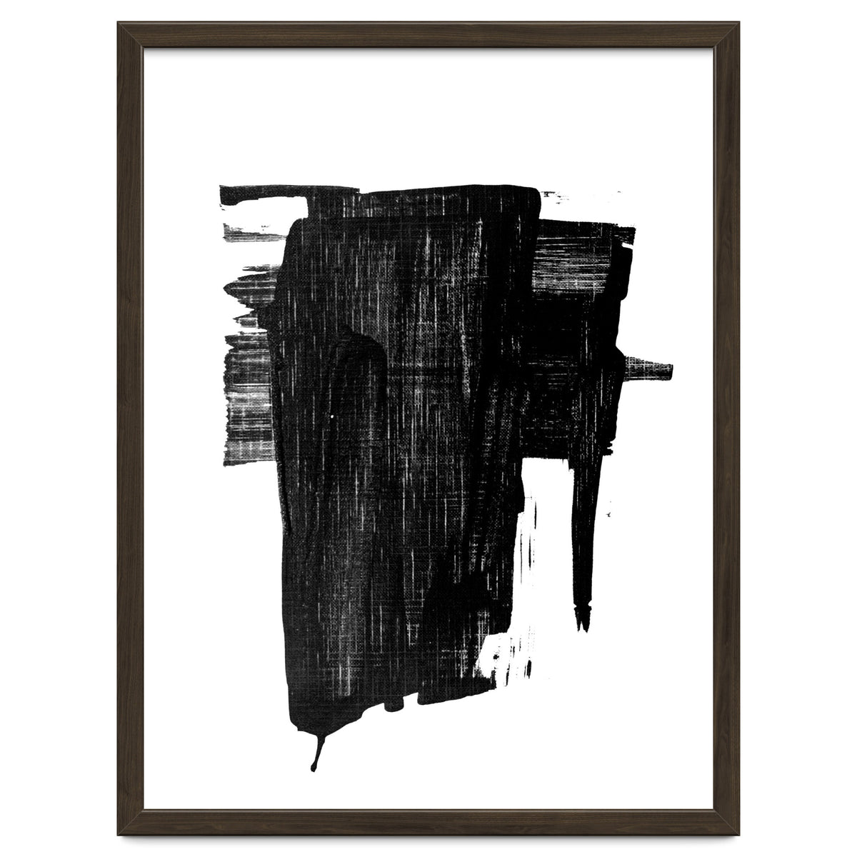 Minimalist Textured Brushstroke Art #2