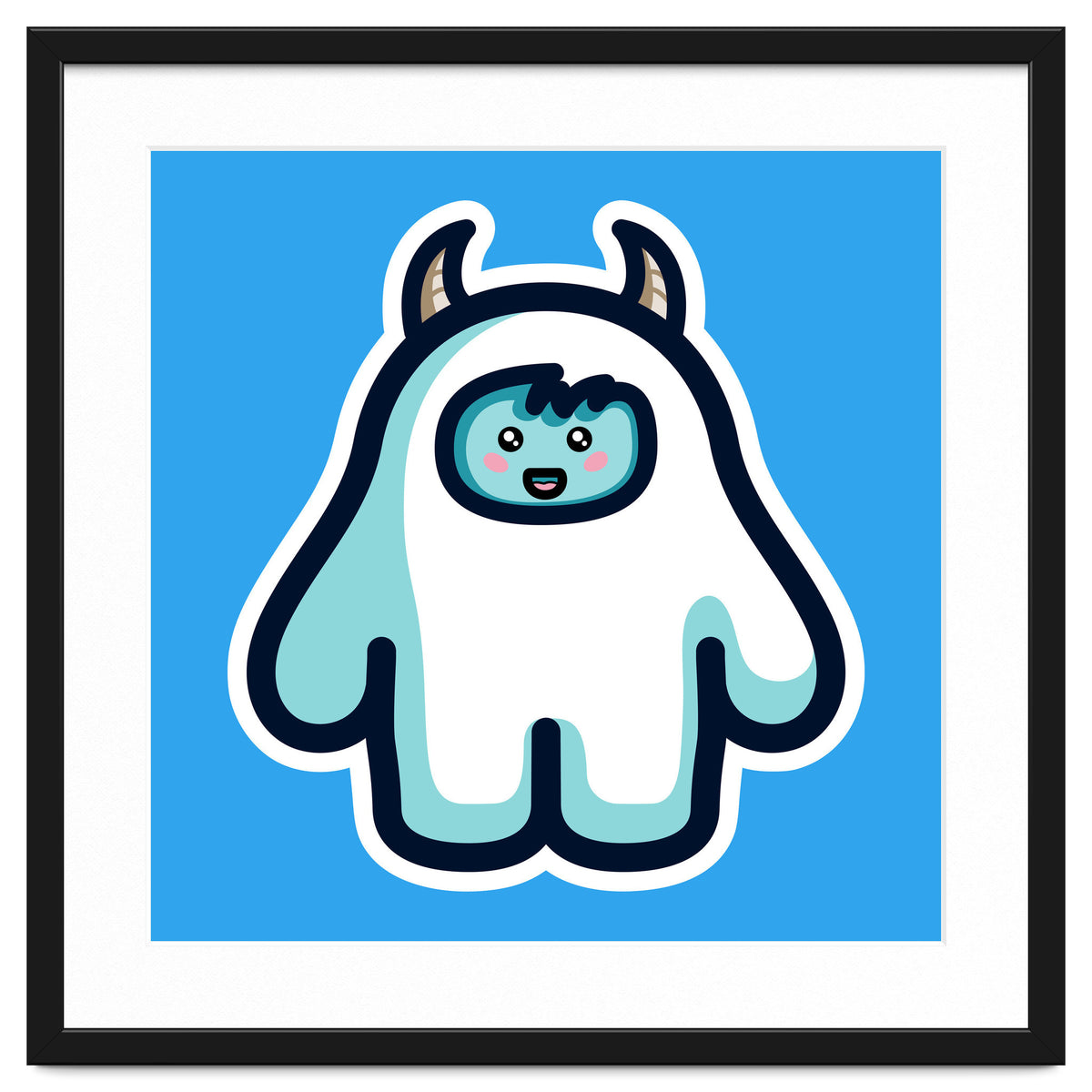 Kawaii Cute Abominable Snowman Yeti