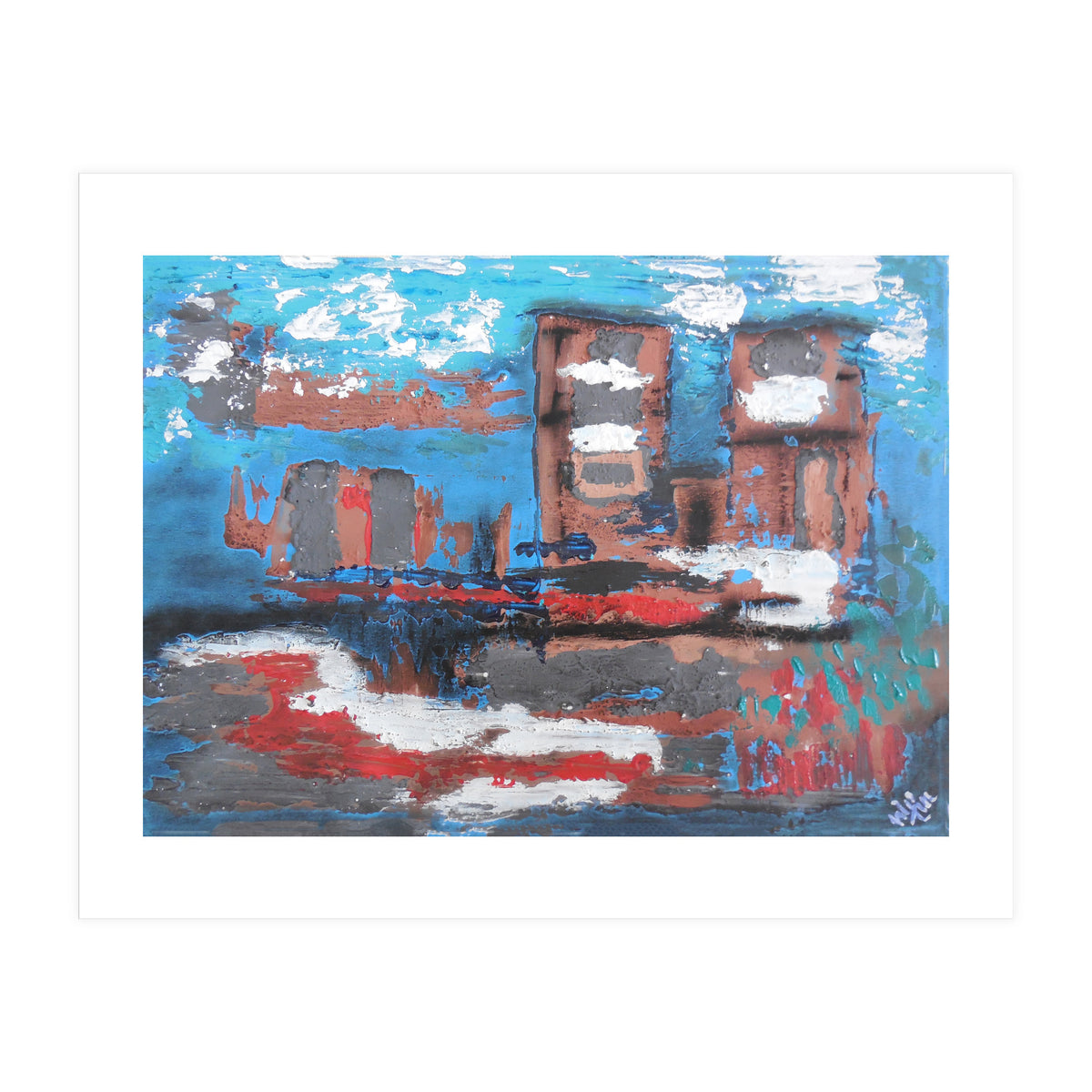 Abstraction 9 Home Calling (Print Only)