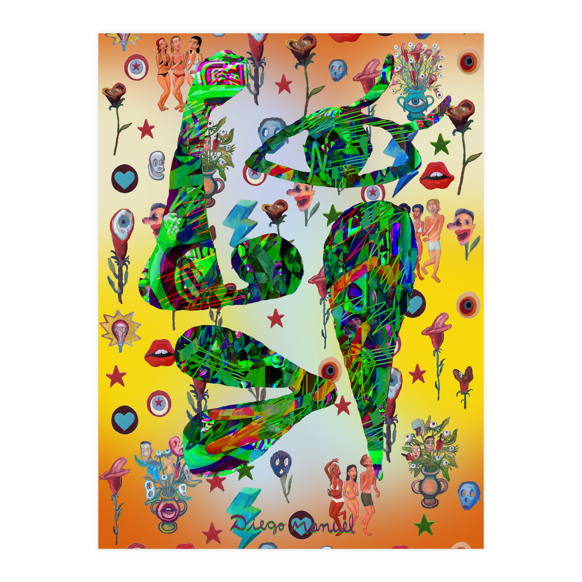 Graffiti Digital 12 2022 B 9 (Print Only)