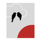 KISSING SUNSET (Print Only) thumbnail