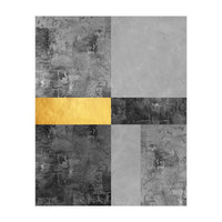 Geometric and golden V (Print Only)