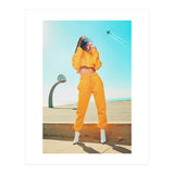 The Girl In Yellow Joggers (Print Only) thumbnail