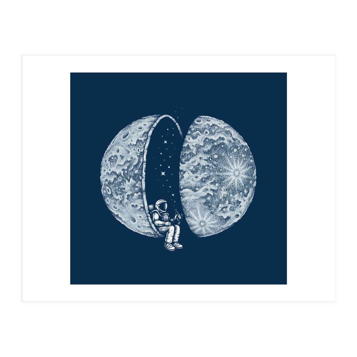 Chilling in Space (Print Only)