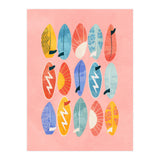 Surfing Board Pink (Print Only) thumbnail