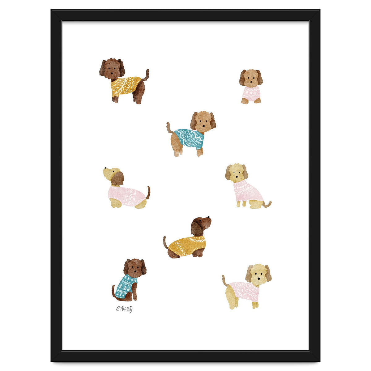 Cockapoo Dogs in Jumpers