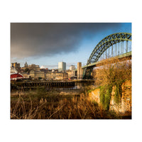 Newcastle tyne bridge sunset (Print Only)