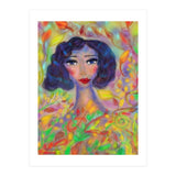 A GIRL IN AN ENCHANTED FOREST  (Print Only) thumbnail