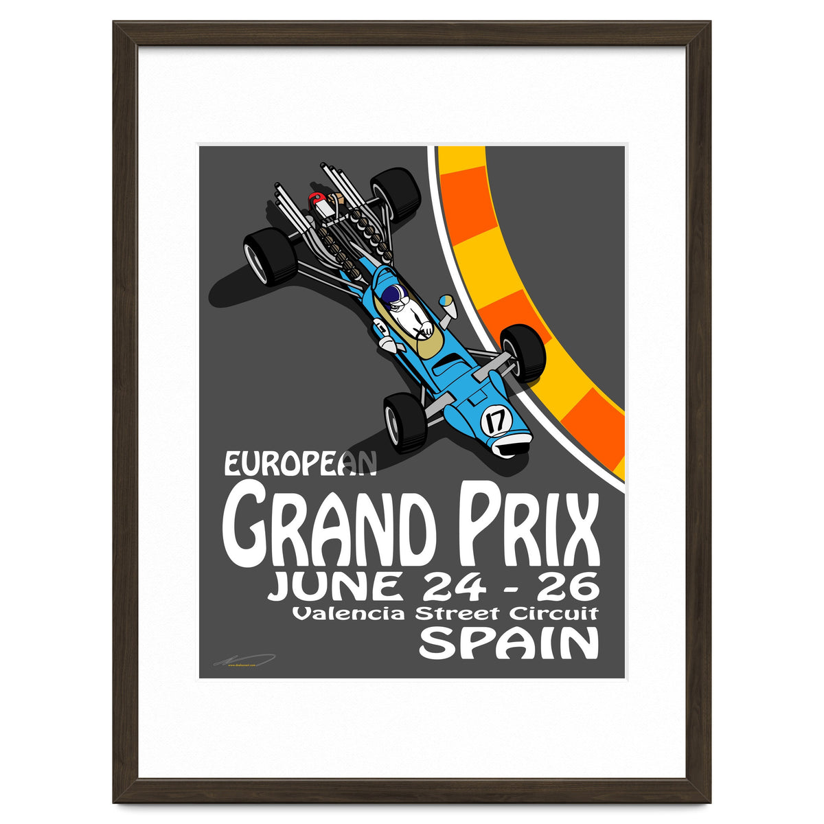 European Grand Prix poster