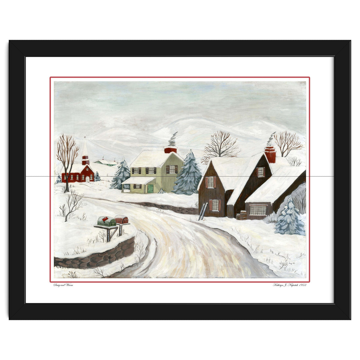 Snug & Warm Watercolor