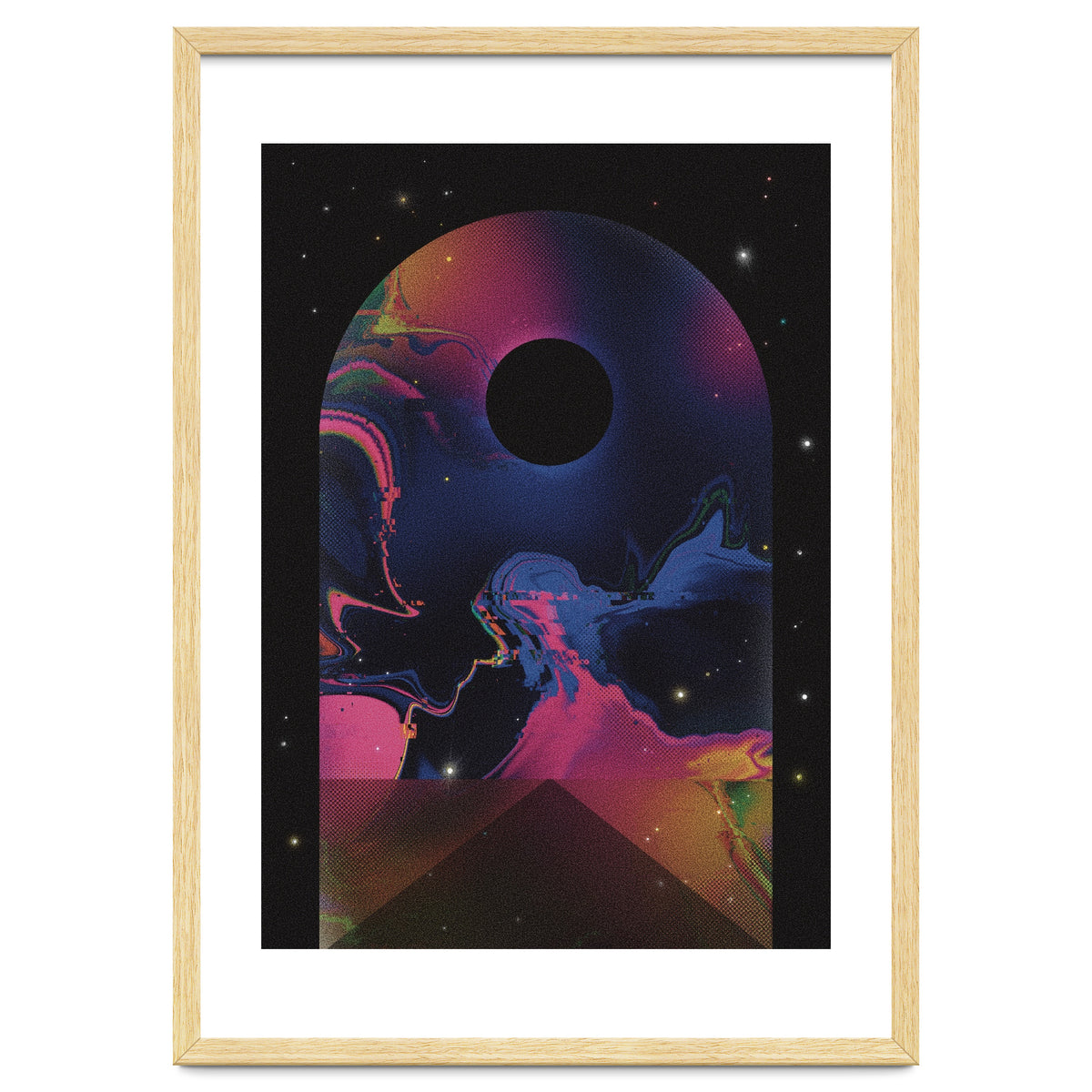 Night Road Landscape