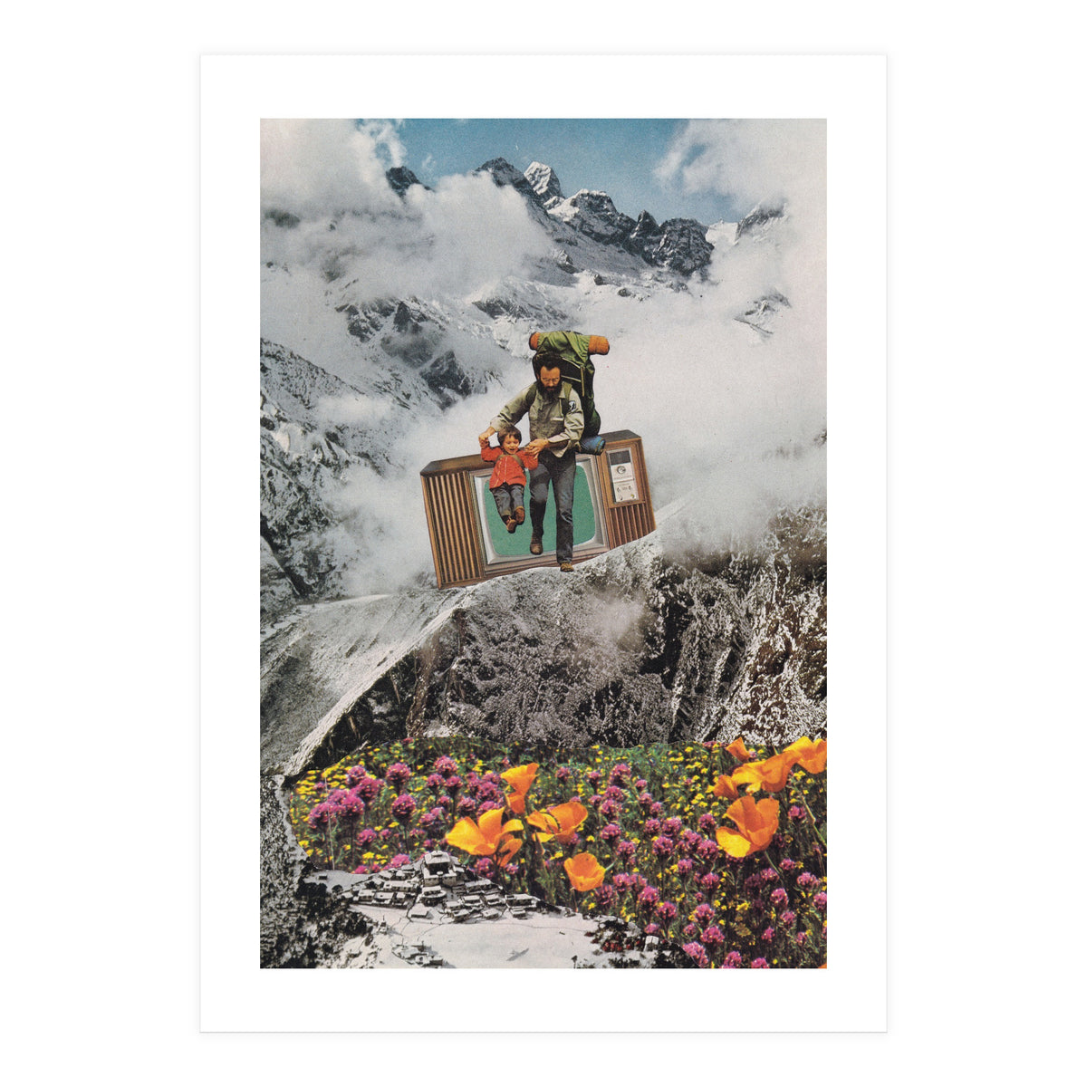 Turn Off The Tv And Go Outside (Print Only)