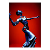 Robot Cyborg passionately dancing Flamenco (Print Only) thumbnail