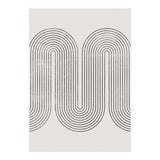 Mid-Century Modern No.28 - Woodblock Print (Print Only) thumbnail