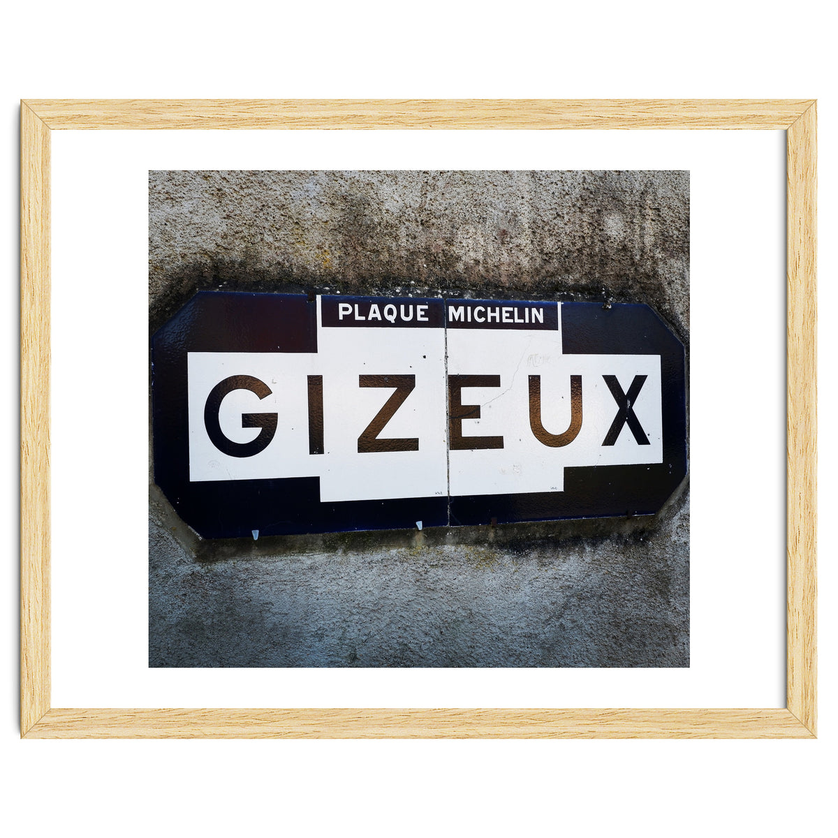 French sign: Gizeux