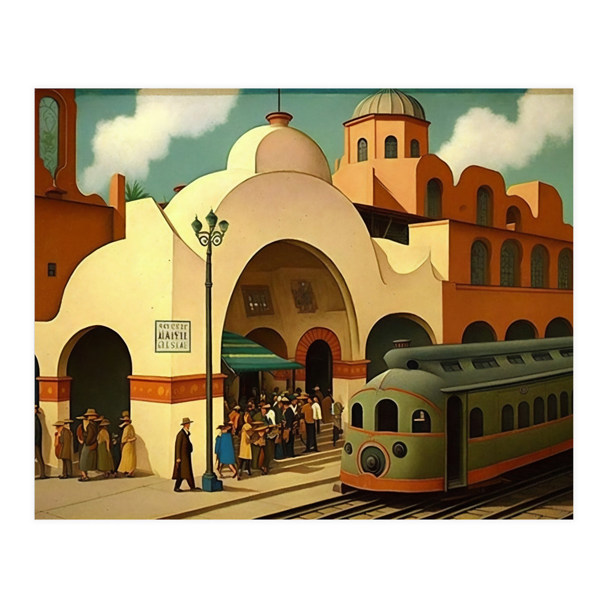 Train Station (Print Only)