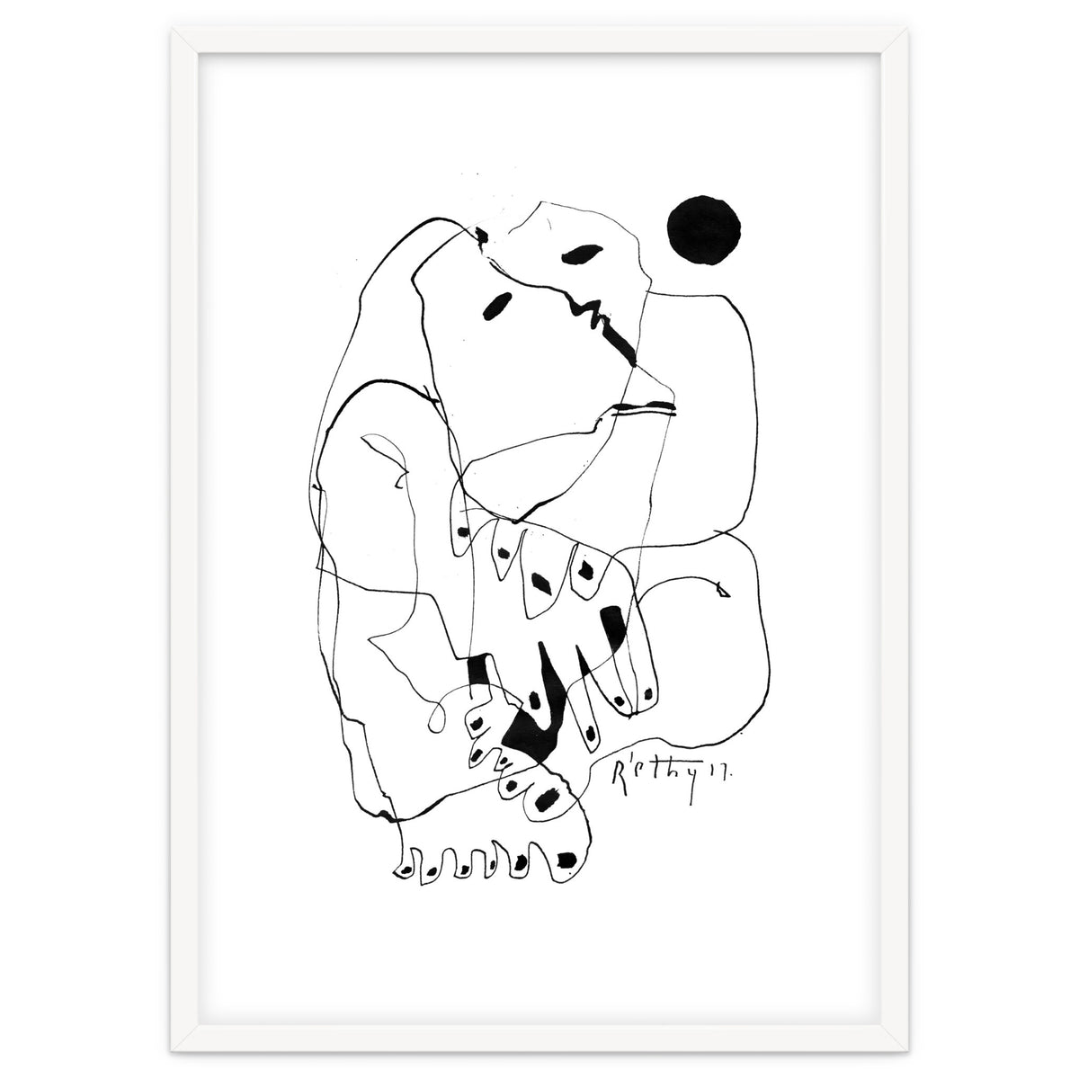 Purification of the Soul - b&w