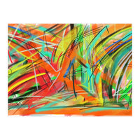 Emersions In Orange And Yellow (Print Only)