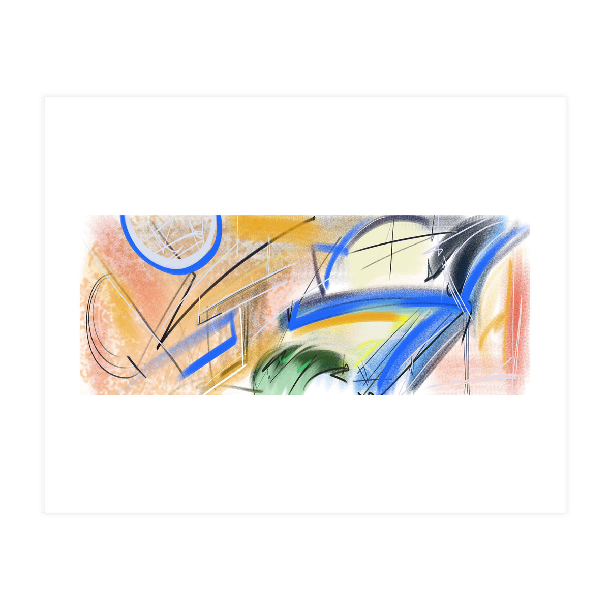 Pastel Chalk 1 (Print Only)