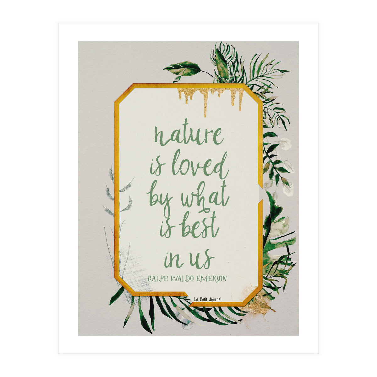 Nature (quote 1) (Print Only)