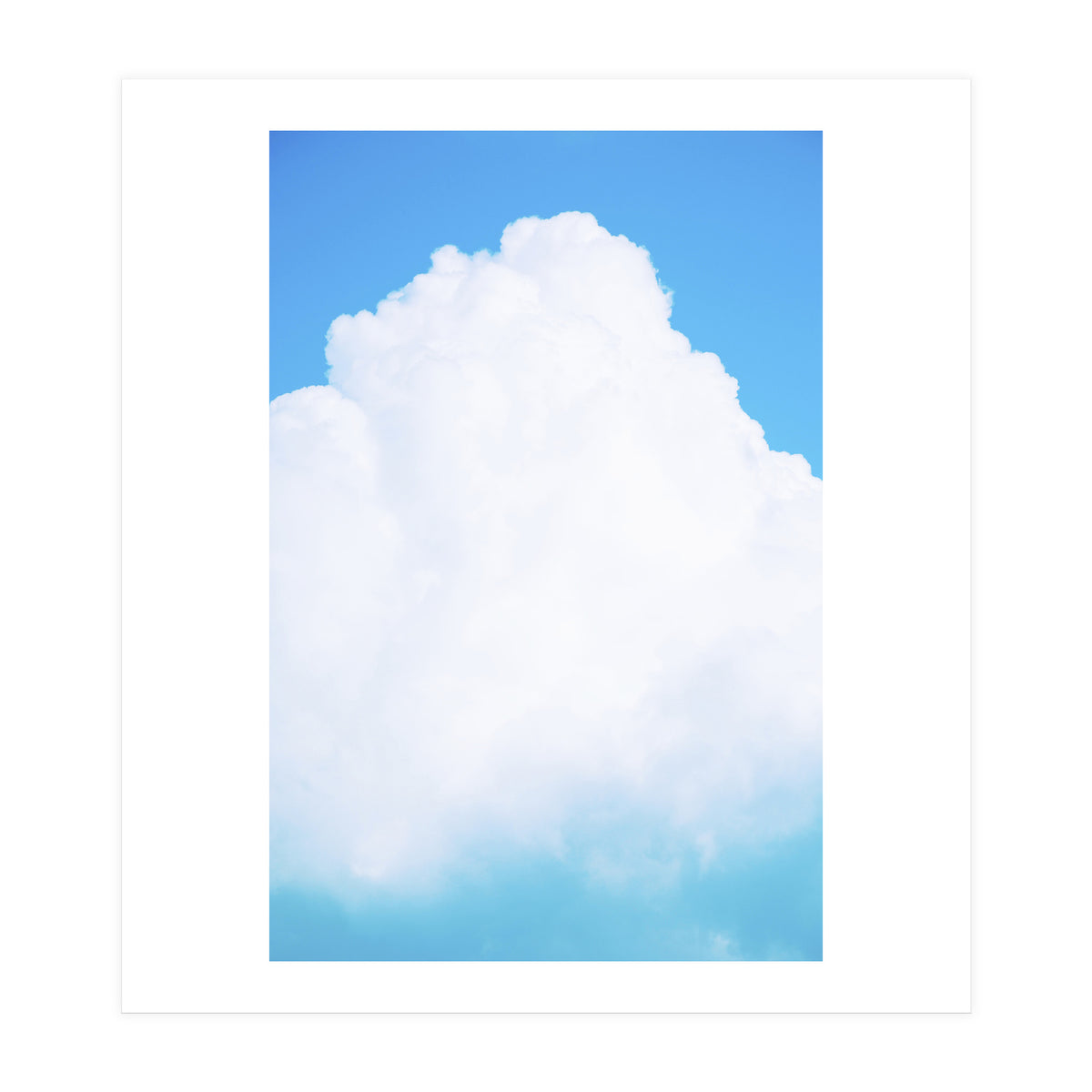 Blue Clouds III (Print Only)