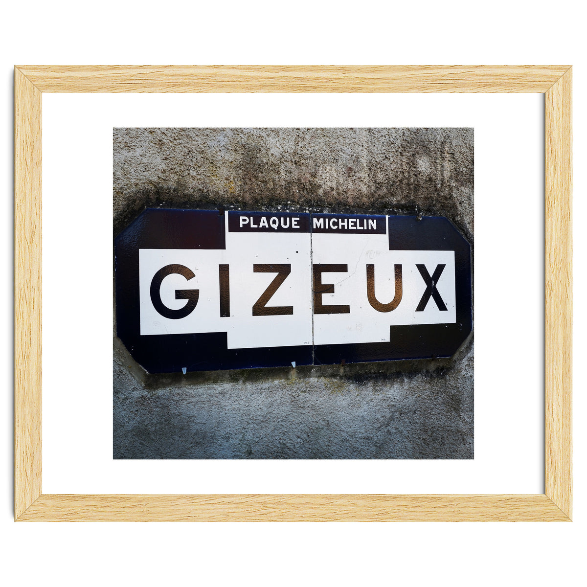 French sign: Gizeux